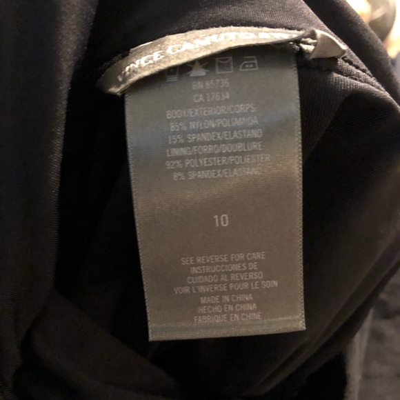 Vince Camuto Halter Neck One Piece Swimsuit - Picture 7 of 8